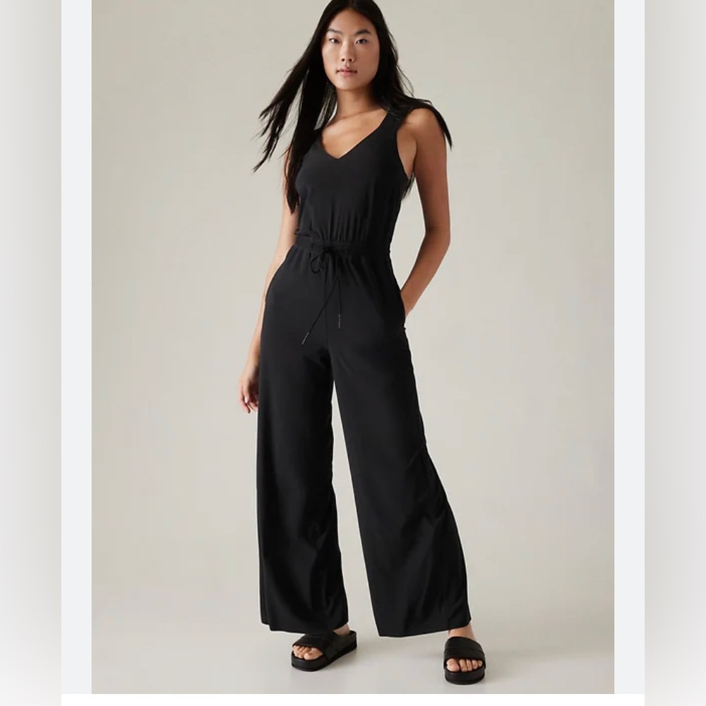 Athleta Black Savannah Jumpsuit